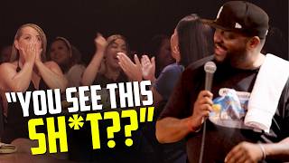 Woman in the Front Row Had Me DISTRACTED! | Aries Spears Comedy