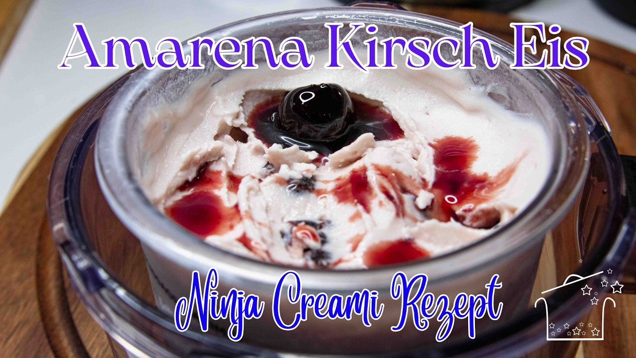 Amarena Kirsch Eis Ninja Creami Rezept - YouTube Amarena Kirsch Eis Ninja Creami Rezept - YouTube