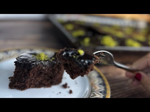 كيكاشل بصوصاشوكولاتي بتاماكوفي بخووشترين ريك بكيمترين كه ره ست بتامترينه كيك بصوص شوكلاتالذيذة