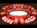 RED COCACOLA Slime! Mixing Random into GLOSSY Slime ! Satisfying Slime Video #1077