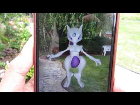 I CAUGHT MEWTWO!!! POKEMON GO!!!!