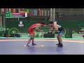 1/4 FS - 74 kg: R. ZHAMALOV (RUS) v. M. KURAMAGOMEDO (HUN)