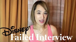 i failed my interview at Disney Cruise!