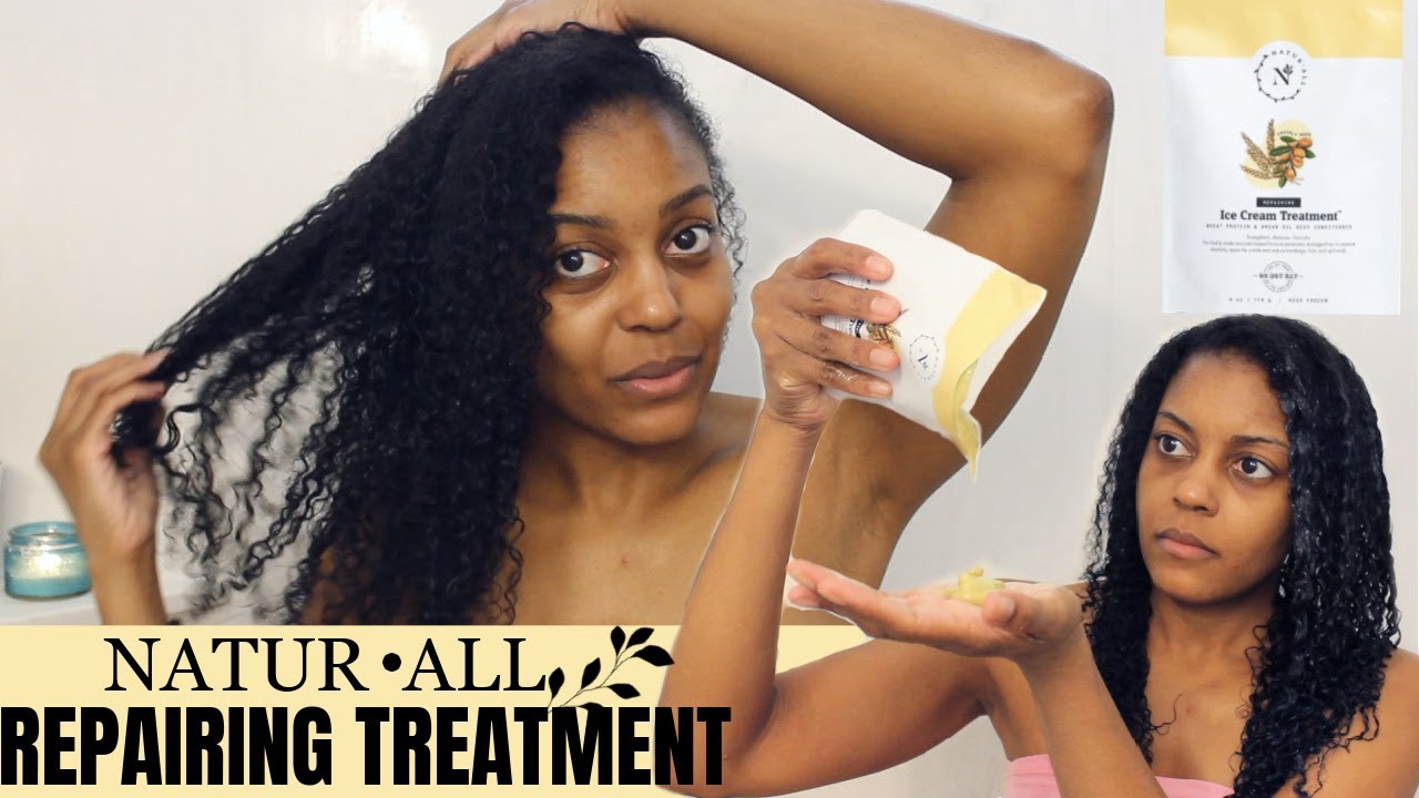 REPAIRING ICE CREAM TREATMENT from NATURALL CLUB