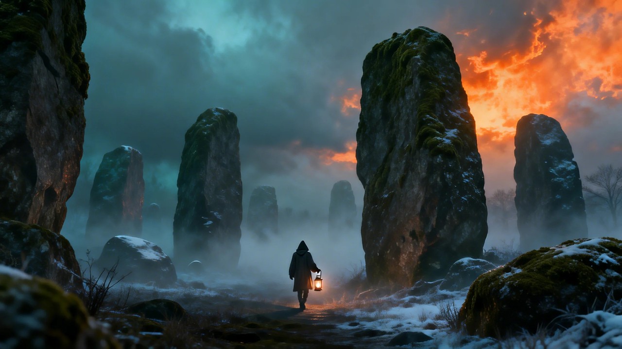 Бдение у холодного кургана | Дарк-эмбиент-фолк с далёким вокалом | Одиночество и память