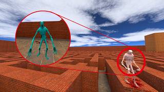 THE BACKROOMS FOUND FOOTAGE: THE MAZE IS NOT EMPTY! #Obunga game 200k#Nexbots