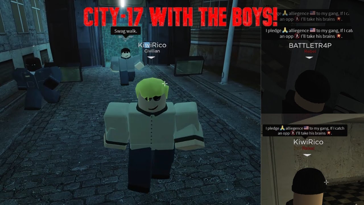 City-17 With The Boys! | RP City-17 | Rebel Montage! - YouTube