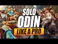 The ultimate gameplay guide to odin  smite solo playbyplay