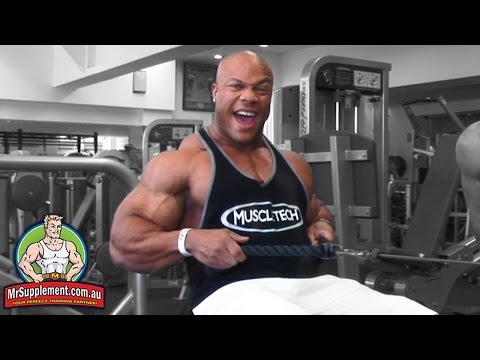 Phil Heath's Rope Seated Row | Back Exercise #3