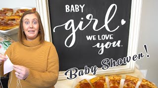 DIY BABY SHOWER DECORATING AND FOOD IDEAS! WE CAN'T WAIT FOR HER TO BE HERE!