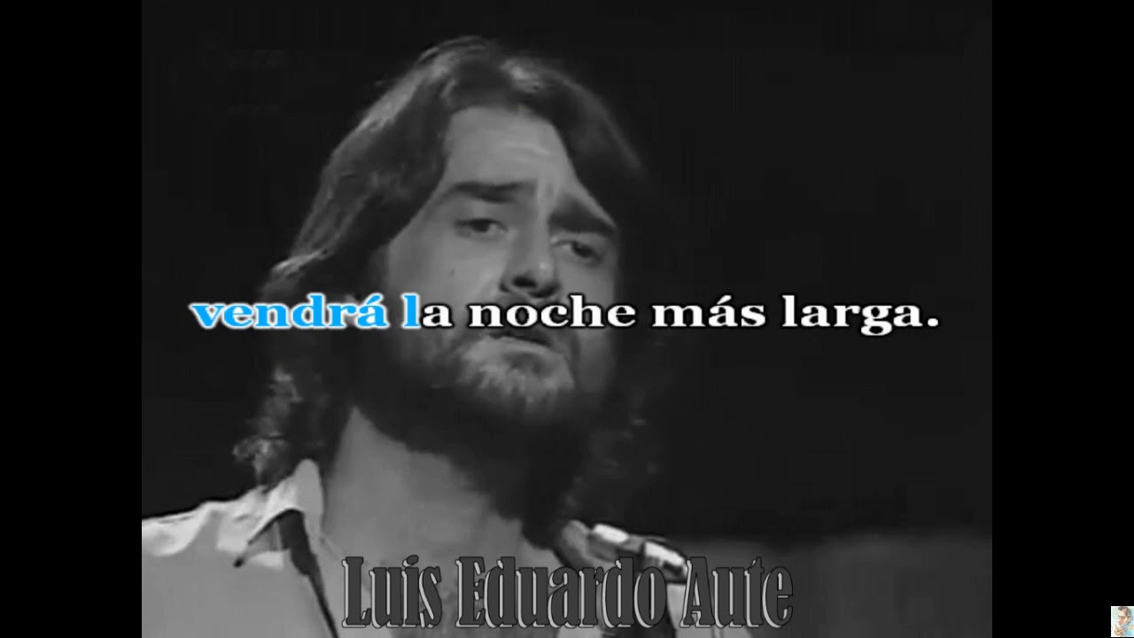 Al alba (Luis Eduardo Aute) KARAOKE - YouTube