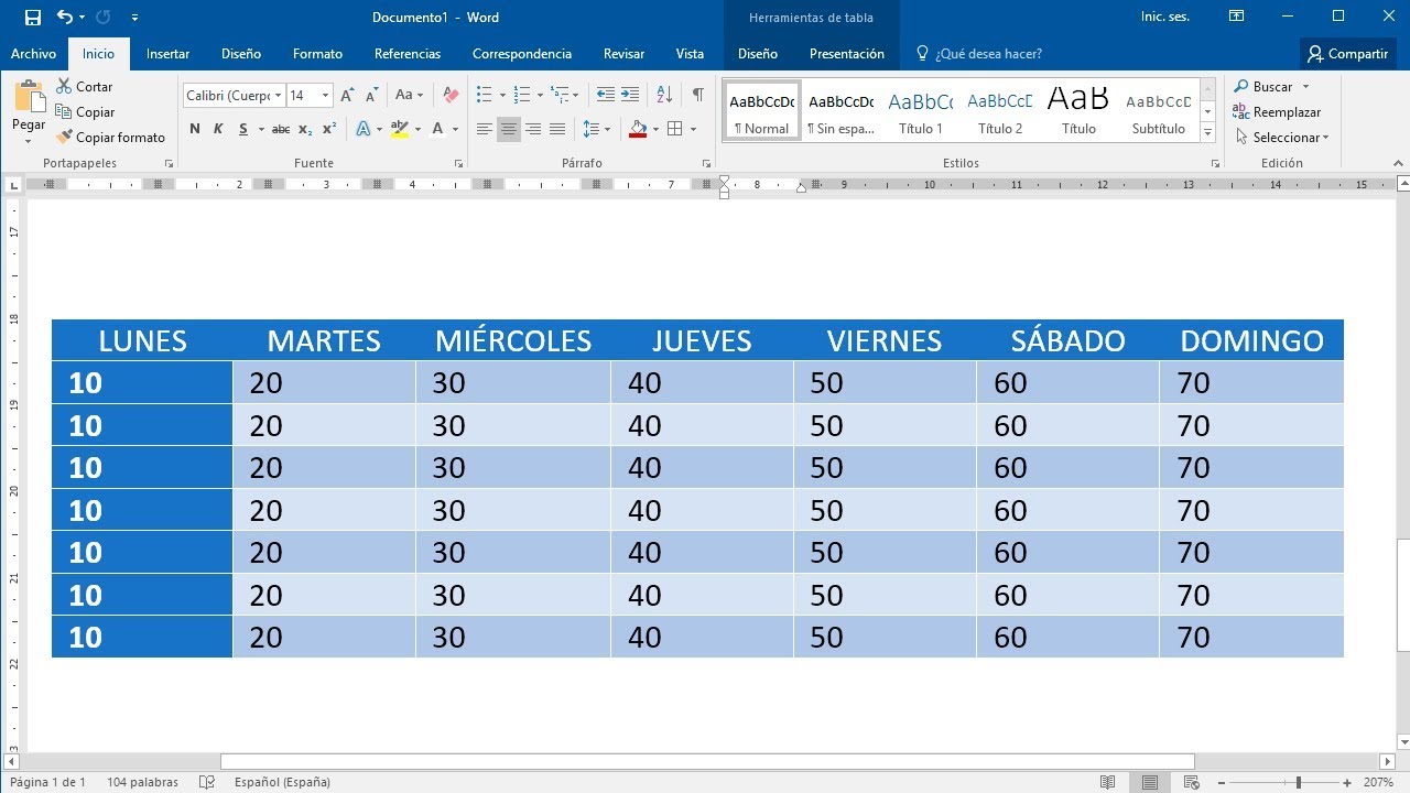 Cómo Crear Tablas En Word Youtube