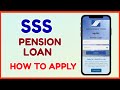 Paano Mag Apply SSS Pension Loan Online? How to Claim SSS Pension Loan? SSS Pension Magkano?