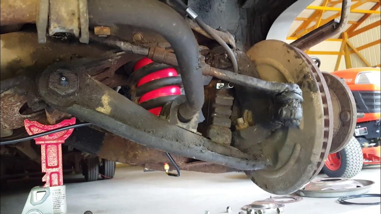 Easiest way to install airbags inside coil springs. - YouTube