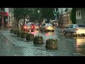 Івано-Франківськ затопило внаслідок кількагодинного дощу.