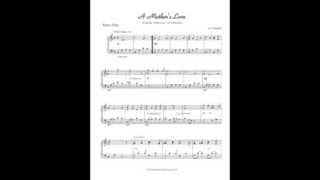 Video thumbnail of "A Mother's Love - Piano Sheet Music - Wedding Music"