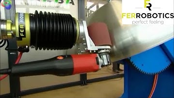 Freedom from bacteria - food processing industry - automated surface finishing - FerRobotics