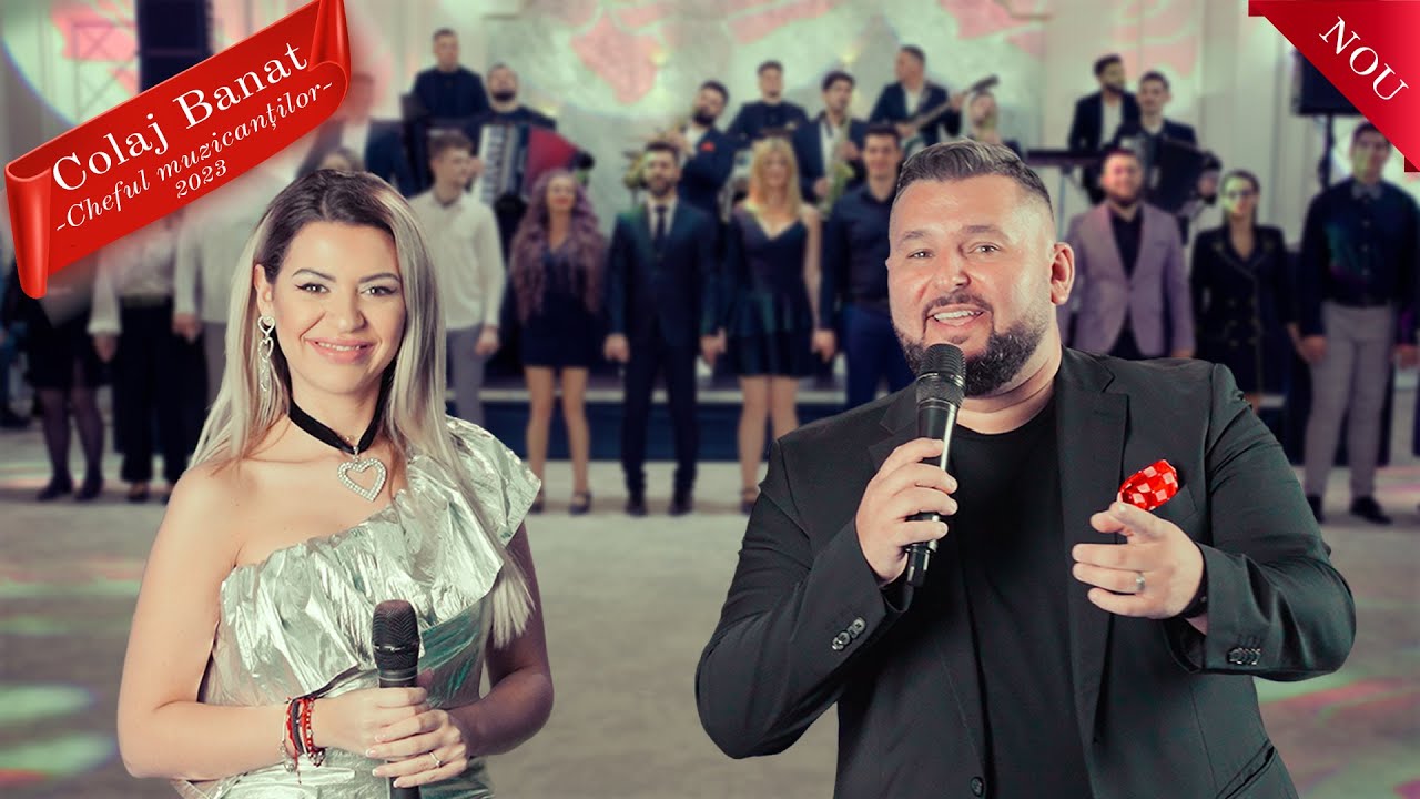 Lazarica Imbrescu si Claudia Ionas   Colaj muzica populara banateana  Cheful muzicantilor 2023