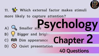 Psychology Chapter 2 Questions