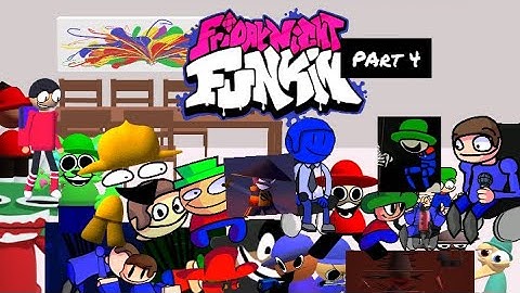 FNF vs Dave and Bambi ALL Characters Name PART 4 | Friday Night Funkin