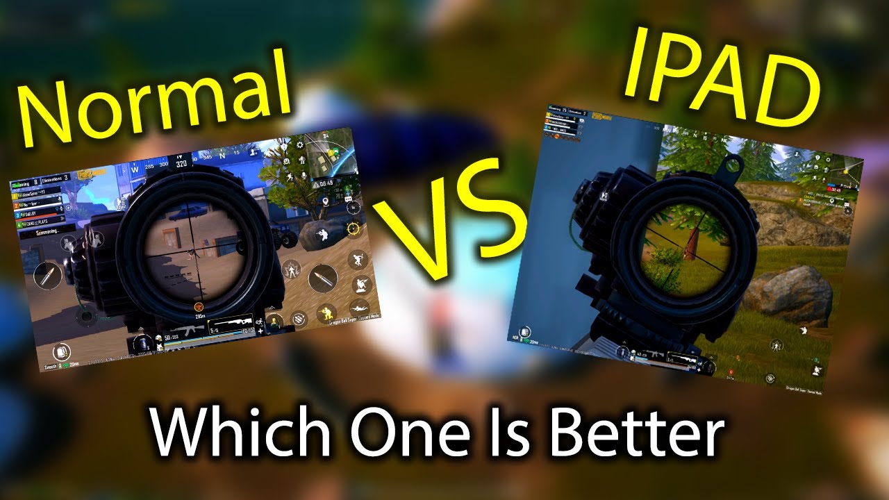 IPAD View VS Normal View | Which Is Better ? | ALONE SPINS | - YouTube