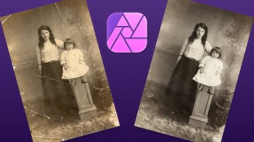 How to Restore and Repair Old Photos in Affinity Photo Tutorial