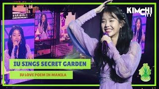 [Concert] IU -  Secret Garden  (Love Poem In Manila 2019)