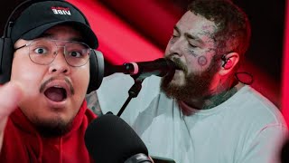 1ST LISTEN REACTION Post Malone - Circles (Acoustic – One Night in Rome, Italy 2022)