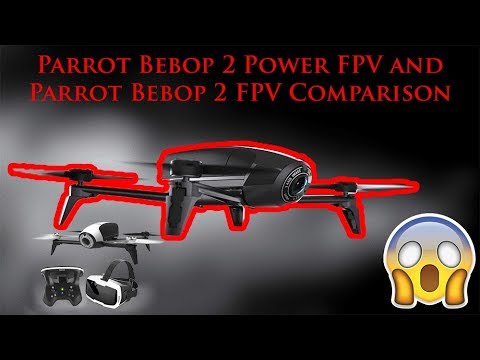 Parrot Bebop 2 Power and Parrot Bebop 2 FPV Comparison -- In-Depth look at the Batteries