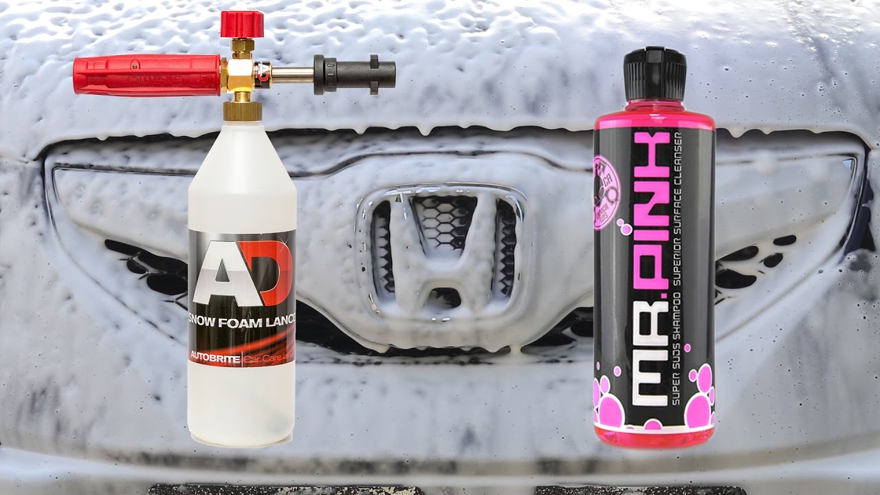 Snow Foam Lance Test : Chemical Guys Mr Pink Part #1 -