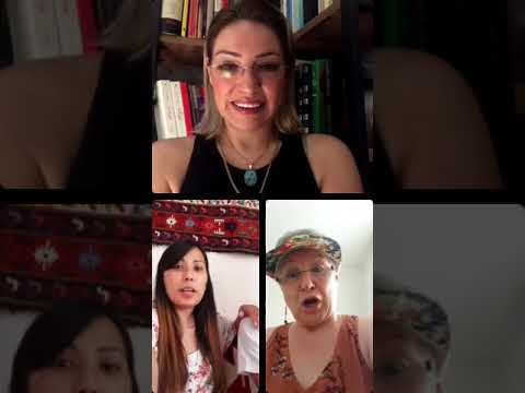 لایو ماریا با فرزانه هزاره ای افغان که با برادرش مهدی مهمان زیبا و احمد می شوند و