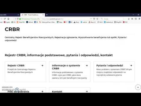 Wideo: Jak Wprowadzić Dane Do Rejestru?