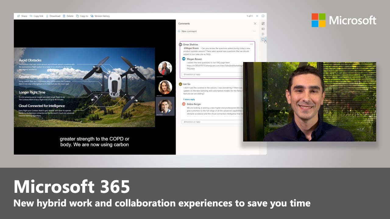 New Microsoft 365 hybrid work and collaboration experiences to save you time