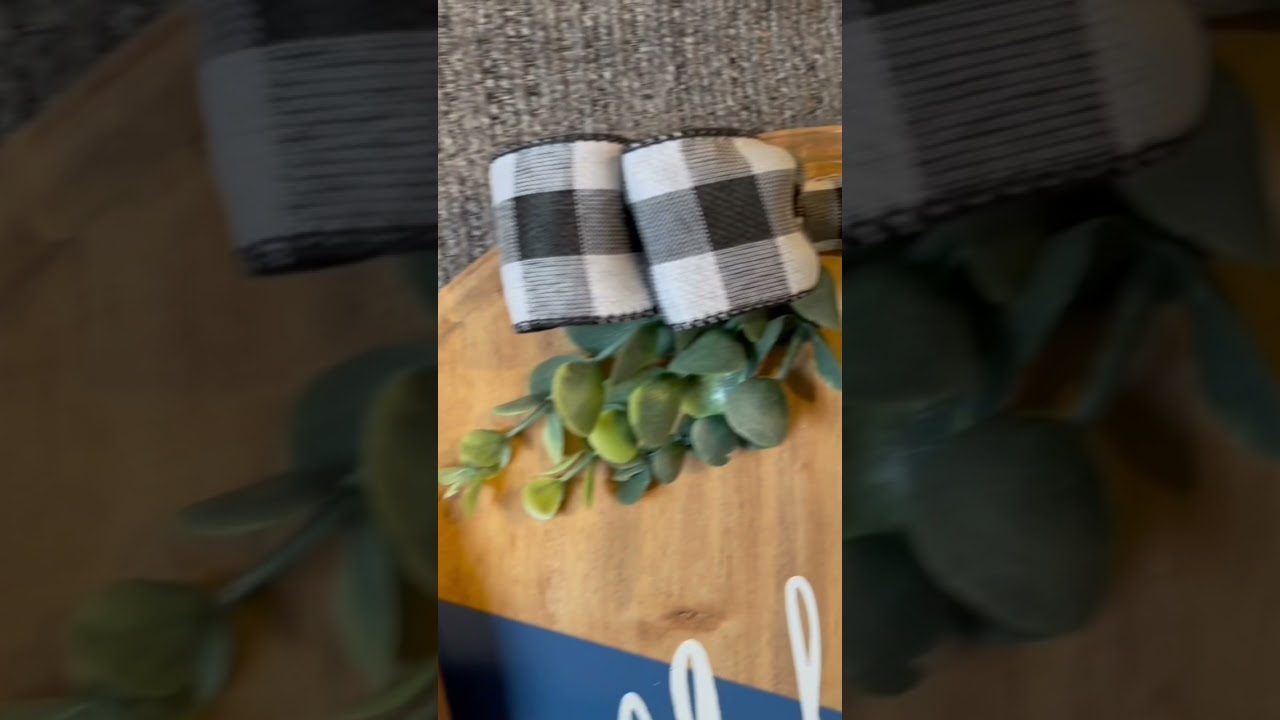 5 Stunning Wood Rounds | Welcome Sign Wood Round | Everyday Wood Round | Wood Round Door Hanging