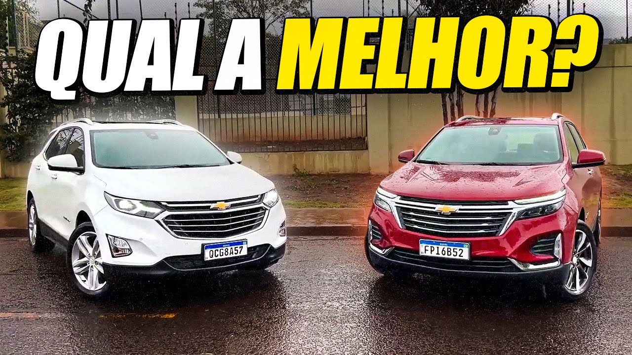 COMPARATIVO: ANTIGA E NOVA CHEVROLET EQUINOX LADO A LADO!