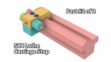 SC4 Lathe Carriage Stop: #2 of 2