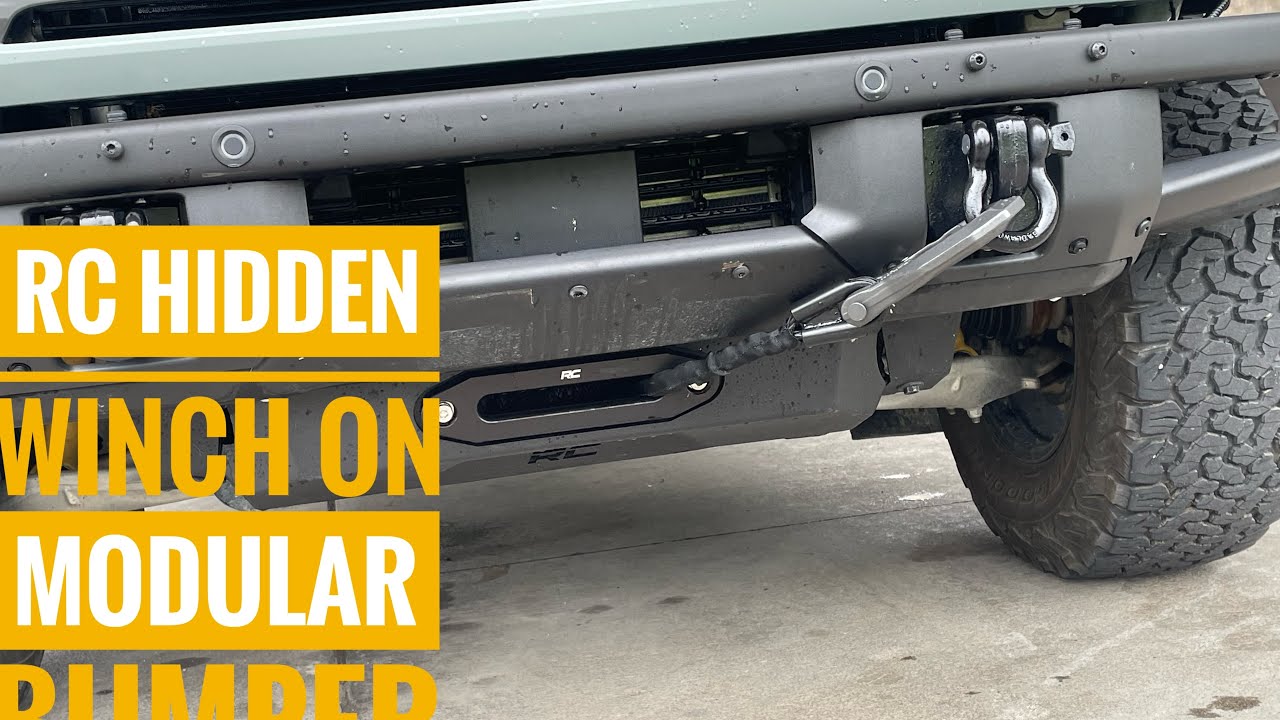 We installed the Rough County Hidden Winch Mount