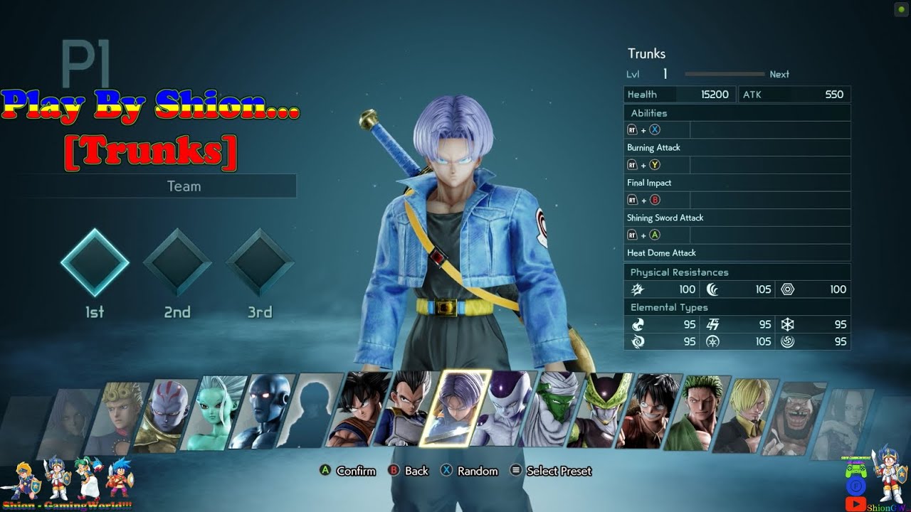 Jump Force [GamePlay!!!] {PART3 - Single Fight} [Trunks] (SHION) 😄🐲🎮🇵🇹 ...