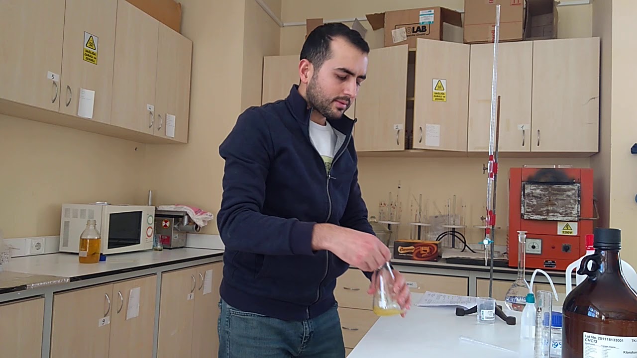 Yağda peroksit sayısı analizi