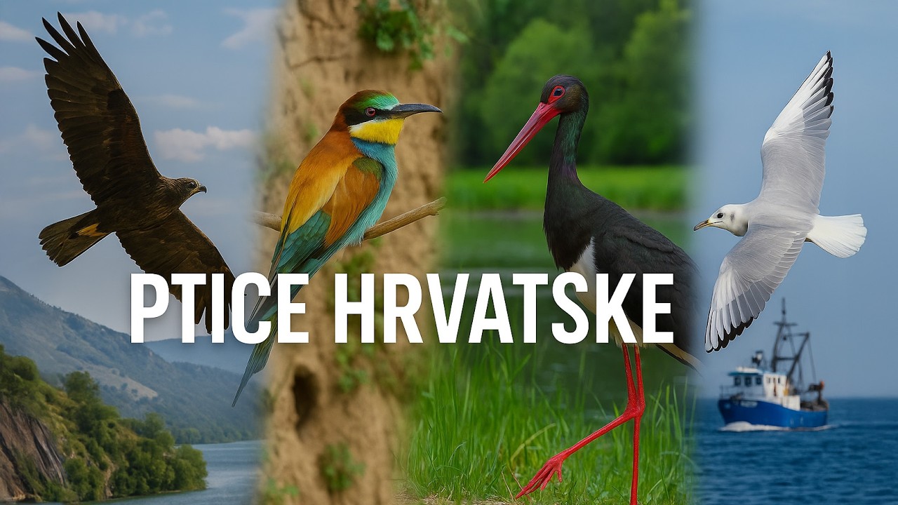 Ptice Hrvatske – svijet pernatih čuda | Dokumentarni film o pticama i njihovim staništima