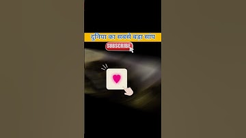 दुनिया का सबसे बड़ा सांप | The Biggest Snake 🐍 In The World | titanoboa | #shorts #facts #ytshorts