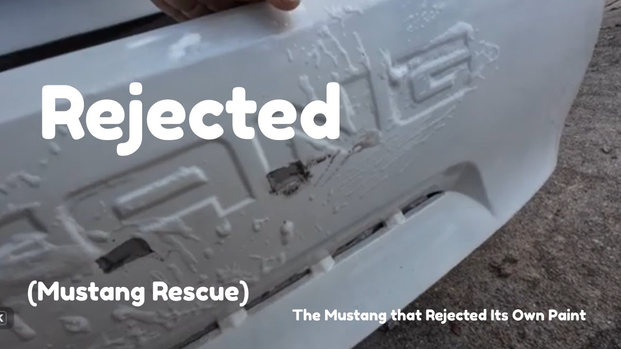 The Mustang that REJECTED ITS OWN PAINT JOB