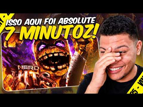 A MELHOR DE FNAF! | 7 Minutoz - AGONIA | Springtrap/William Afton (Five Nights At Freddy's) [REACT]