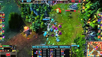 NIP vs RG EUCS Spring Playoffs - Semifinals Game 1  2014