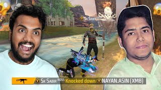 Real Sk Sabir Boss Knock Me and Showing Emote In Rank Game 😱 - Garena Free Fire Max screenshot 3