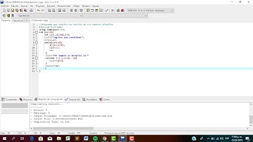 Convertir numero entero a numero Binario//programa en lenguaje C++