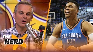 Colin Cowherd believes NBA GMs told us the truth about LeBron, KD and Westbrook | NBA | THE HERD