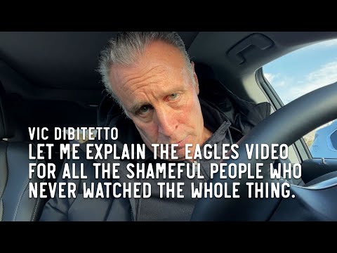 Let me explain the Eagles video for all the shameful people who never watched the whole thing.