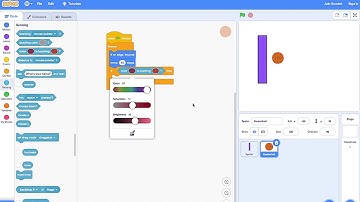 ตัวอย่างกิจกรรมการเขียนโปรแกรม Scratch "เกมตีลูกบอล" (ป.5)