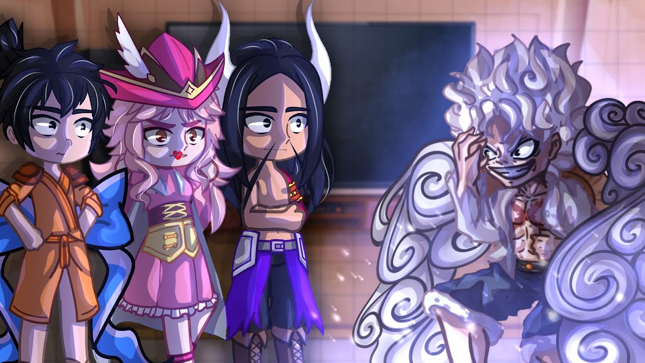 Old Era Reacts To Luffy's Future // Gacha React